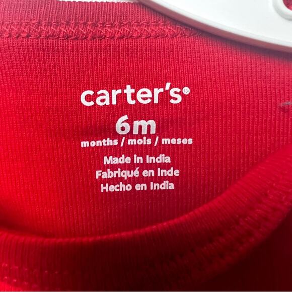 Carter's Baby Matching Holiday My First Christmas  Onesie and Legging Set Sz 6M - Picture 11 of 11